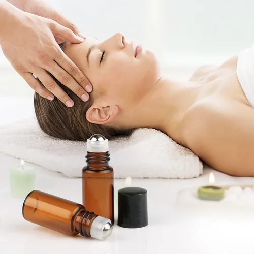 Vista 6 de Wresty 25 botellas enrollables de vidrio de aceite esencial, minúsculas botellas rellenables de perfume de aromaterapia líquido ámbar líquido