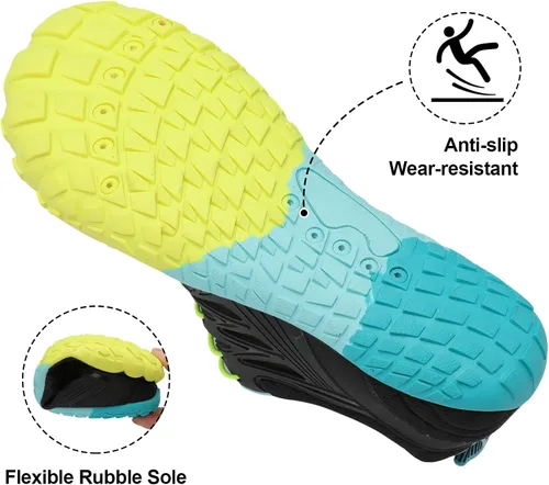 Vista 5 de XIHALOOK - Zapatos deportivos de senderismo para mujer y hombre, de secado rápido, para playa, caminar, kayak, surf, entrenamiento