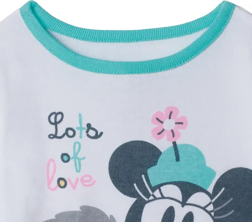 Vista 10 de Disney Pijama de algodón ajustado de Minnie Mouse para bebé niña