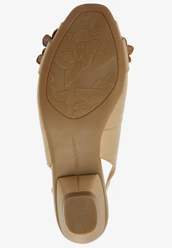 Vista 5 de Comfortview The Rider Slingback ancho para mujer