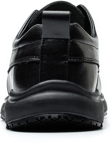 Vista 6 de Zapatos de trabajo antideslizantes para hombres y mujeres, impermeables y resistentes al aceite, ligeros y cómodos, mocasines sin cordones, tenis