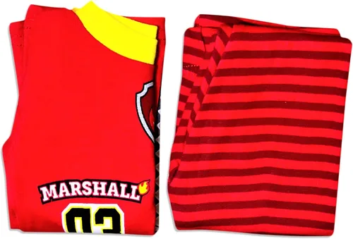Vista 5 de Paw Patrol Conjunto de pijama Marshall, Rubble, Chase y Skye para niños