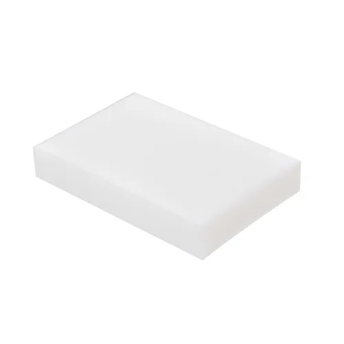 Vista 10 de Bloque de HDPE Blanco PE Polietileno Rectangular Sólido Plástico Bloque de Golpeo de Alta Densidad Hoja Ideal para Proyectos de Bricolaje
