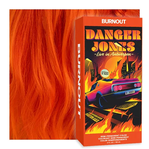 Vista 20 de Danger Jones Color de cabello semipermanente (Adrenalina, verde neón)