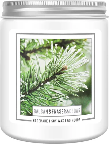Vista 12 de Homsolver Vela perfumada de canela de manzana de 7 onzas, vela navideña para otoño, invierno y Navidad para el hogar, mezcla de cera de soja de coco