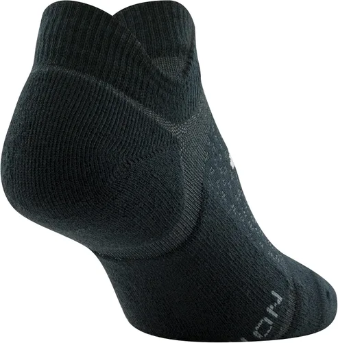 Vista 4 de Under Armour Calcetines invisibles acolchados para mujer, 6 pares