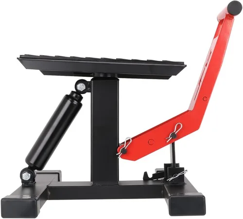 Vista 5 de Gato de Motocicleta Fast Pro para Moto de Tierra Soporte de Elevación - Gato Hidráulico Ajustable Ahorra Esfuerzo Soporte de Altura de Mesa