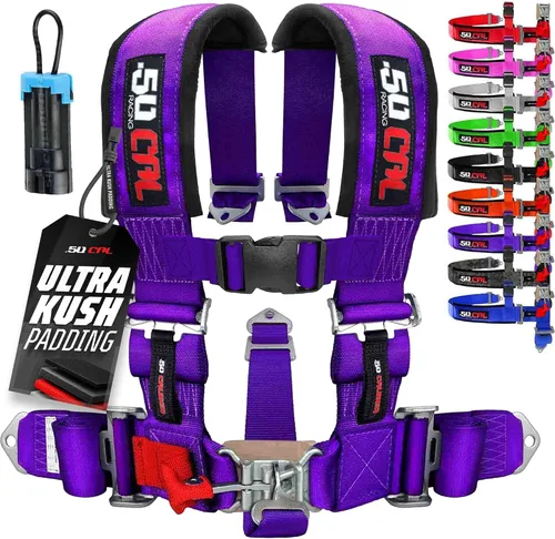 Vista 11 de 5 Point Harness for Bucket Seat & Bypass Plug for Bucket Seat, 9 Color Options, Compatiable with Canam, Racing Harness, UTV