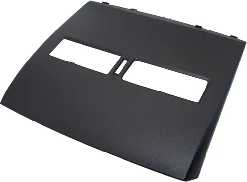 Vista 3 de XQSMWF Bisel de ventilación de aire para tablero central superior delantero negro compatible con Nissan Versa 2007 2008 2009 2010 2011 2012