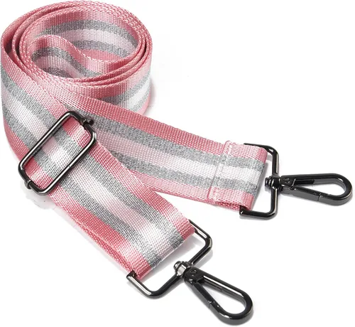 Vista 34 de LVYOUME Correa para bolso, accesorios plateados, correas anchas para bolsa, correa de hombro ajustable para bolsos