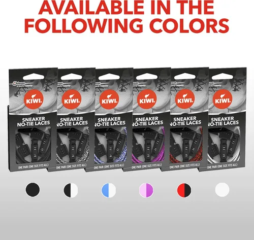 Vista 8 de KIWI Cordones para zapatos deportivos sin ataduras