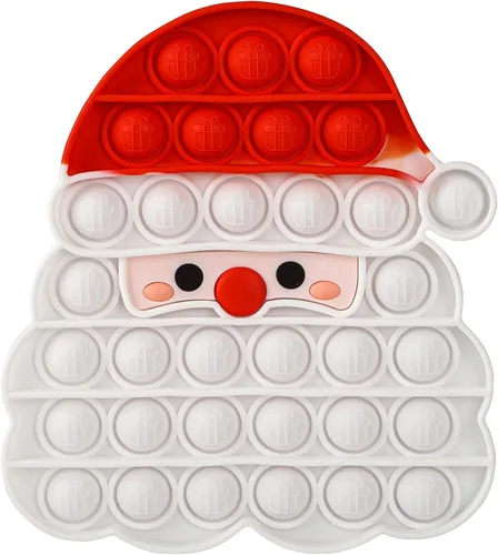 Vista 11 de Juguete sensorial para la ansiedad de burbuja de empuje, juguetes sensoriales para apretar, regalos novedosos para niños y niñas, herramientas