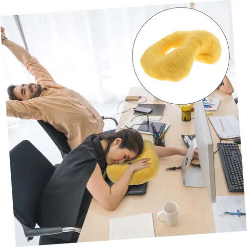 Vista 2 de Almohada para la siesta Almohada de cuña de algodón con memoria Almohada redonda para las orejas Almohada Retina Almohada boca abajo Almohada