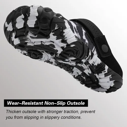 Vista 5 de Besroad Sandalias de senderismo al aire libre, zapatos de agua deportivos, zapatillas de deporte de moda, zuecos clásicos para mujeres y hombres