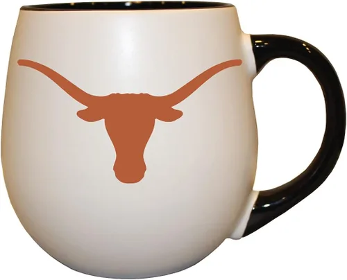 Vista 5 de RFSJ Auburn - Taza de cerámica de bienvenida de 18 onzas, blanco, azul marino, naranja