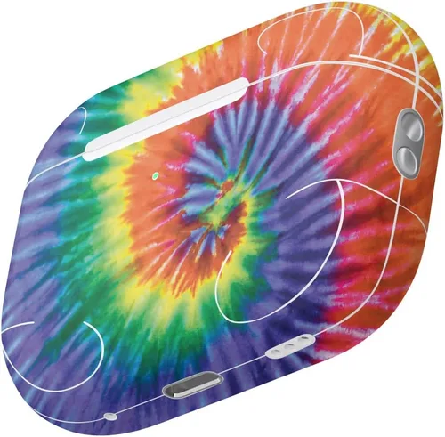 Vista 3 de MightySkins - Fundas compatibles con Apple AirPods Pro 2 - Espiral de teñido anudado Funda protectora de vinilo duradera y única Fácil