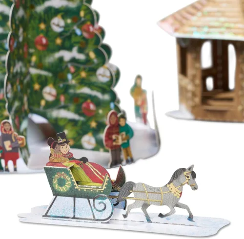 Vista 3 de American Greetings Decoración navideña de momentos mágicos (árbol de Navidad)