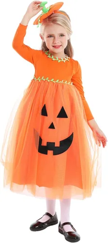 Vista 9 de Seasons Disfraz de calabaza iluminada, talla para niños de 3 a 4 años