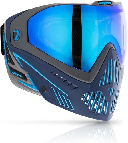 Vista 8 de Dye i5 Gafas de paintball – Lente térmica antivaho – Correa GSR Pro, orejas formadas por compresión – Protección facial profesional