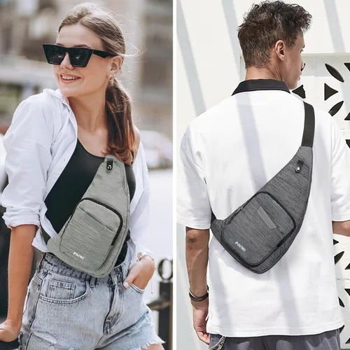 Vista 9 de G4Free Sling Bag RFID Bloqueo Sling Mochila+Bolso bandolera ligero