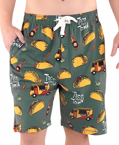 Vista 15 de Lazy One - Shorts de pijama para hombre, pantalones de pijama para hombre, ropa para dormir Bass