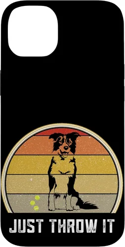 Vista 15 de iPhone 16 Just Throw It Border Collie Women Men Herding Dog Ball Fetch Case