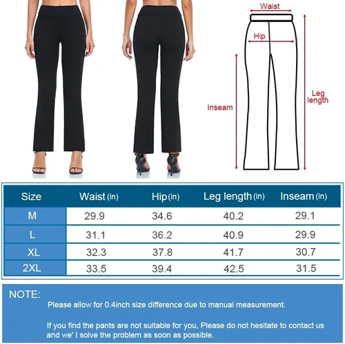 Vista 7 de TownCat Pantalones de yoga de entrenamiento para mujer pantalones de yoga suaves de cintura alta pantalones de yoga con control de abdomen