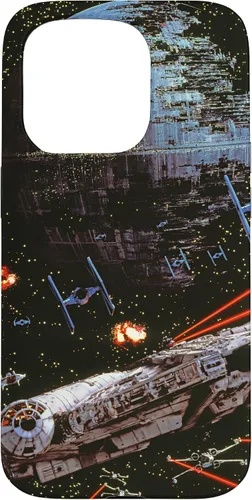 Vista 14 de Star Wars Return of the Jedi Death Star II Battle - Carcasa negra para iPhone 17