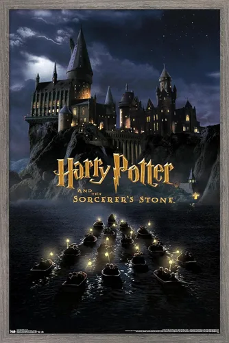 Vista 10 de Trends International Harry Potter y la piedra del hechicero - Póster de pared de una hoja de castillo, 14.72 x 22.37 pulgadas, versión enmarcada