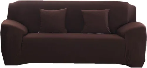 Vista 23 de Funda elástica para sofá de color sólido para sofá de 1/2/3/4 plazas, fundas para sofá modular en forma de L, protector de muebles con fundas
