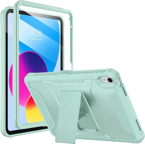 Vista 28 de Funda Soke para iPad (A16) de 11ª generación de 11 pulgadas 2025, iPad de 10ª generación de 10.9 pulgadas 2022, con protector de pantalla