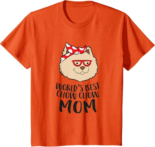 Vista 14 de World's Best Chow Chow mamá lindo Chow Chow perro mamá camiseta Blanco