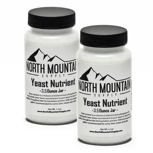 Vista 2 de North Mountain Supply Nutrientes de levadura de grado alimenticio - Tarro de 3.5 onzas