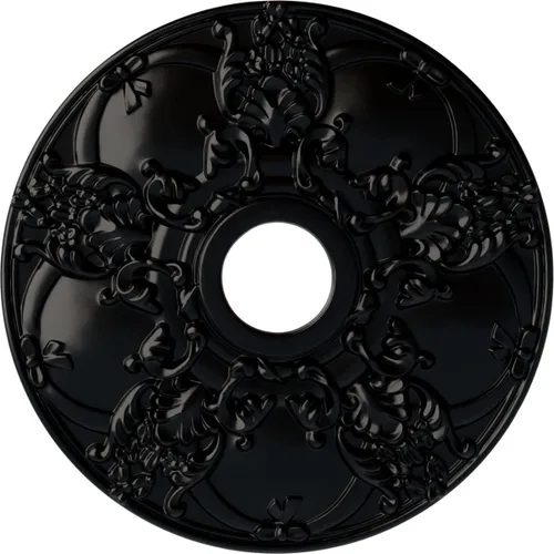 Vista 36 de Ekena Millwork CM18NOCGS Medallón de techo Norwich, 18.0 in de diámetro exterior x 3.4 in de diámetro interior x 1 3/8"P, pátina verde cobre pintado