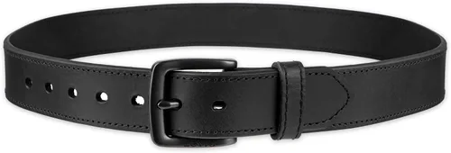 Vista 4 de Levi's Cinturón casual de doble remache para hombre Negro
