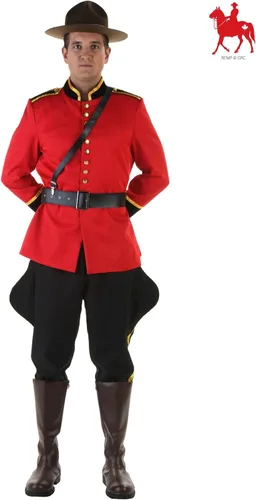 Vista 2 de Fun Costumes Men's Canadian Mountie Costume