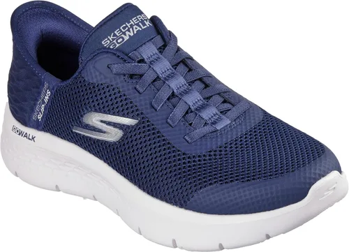 Vista 8 de Skechers Go Walk Flex Grand Entry para mujer Azul marino/Blanco