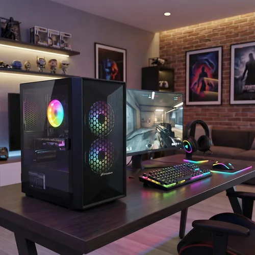Vista 5 de STGAubron Escritorio para PC para juegos,Core I5,RX 560 4G,16G RAM,512G SSD