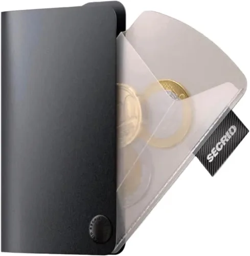 Vista 11 de Secrid Unisex Slimwallet Accesorio de Viaje Portador de Tarjetas Envelope Negro