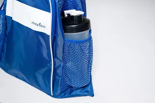 Vista 7 de Athletico - Bolsa de malla para piscina, con compartimentos para contenidos húmedos y secos ideal para natación, playa, campamento y más.