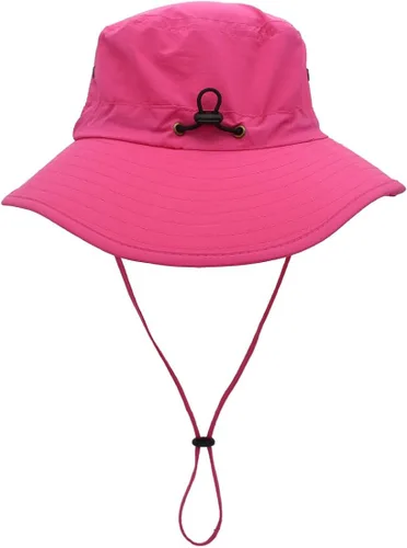 Vista 3 de LLmoway Sombrero ligero de safari para mujer, sombrero de pesca de secado rápido con correa fresca