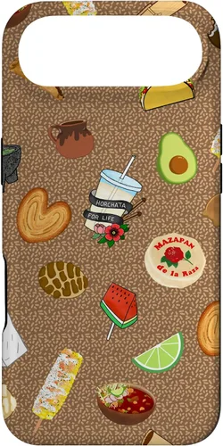 Vista 27 de Brown Antojitos Mexican Food Latino Tacos Pan Dulce - Carcasa para iPhone 17