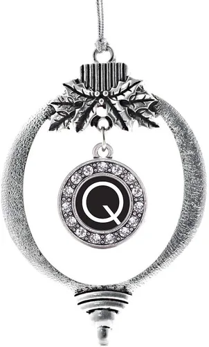 Vista 134 de Inspired Silver - Adorno de cromosoma 21 con dije de círculo de plata con joyas de circonita cúbica