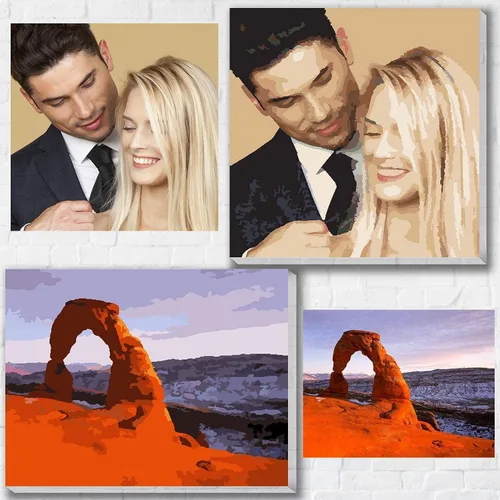 Vista 6 de Texture of Dreams Kit de pintura personalizada por números para adultos, pintura acrílica, pintura al óleo sobre lienzo enmarcado y estirado