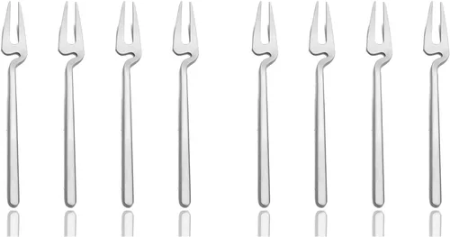 Vista 15 de JASHII 8 cucharas de mango largo para colgar, cuchara de té helado, cuchara de café, cucharas agitadoras de acero inoxidable 304 para té, postre