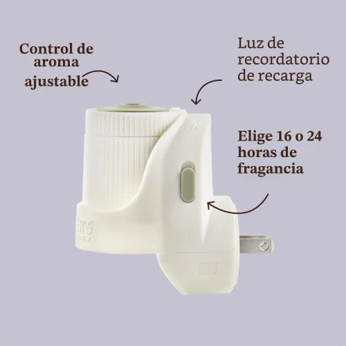 Vista 5 de MRS. MEYER'S CLEAN DAY Aceite perfumado, lavanda, 1 calentador y recambio