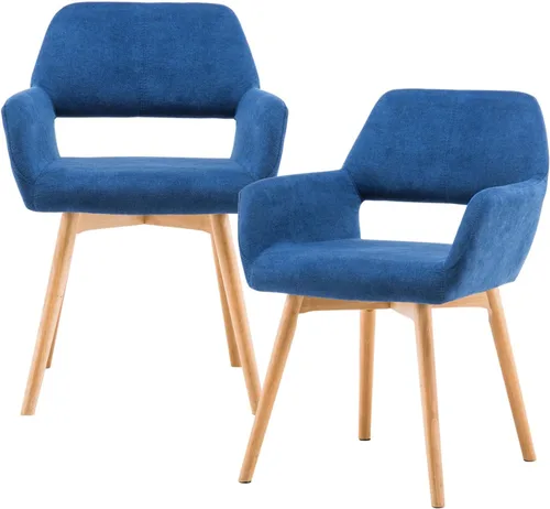 Vista 37 de Silla de Escritorio Sin Ruedas Silla de Acento Cómoda para Sala de Estar Comedor Dormitorio Silla de Tocador Silla de Maquillaje Oficina en Casa