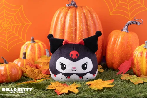 Vista 5 de TeeTurtle Sanrio My Melody and Kuromi - Peluche reversible de 4 pulgadas Ángel y Diablo Mi Melodía y Kuromi