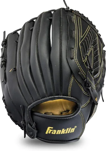 Vista 23 de Franklin Sports Field Master Baseball + Softball Glove - Field Master Adult + Youth Baseball + Softball Mitt - Men's + Women's Gloves - Right Hand