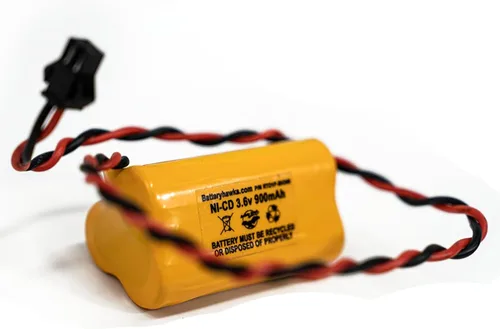 Vista 9 de ELB B001 ELBB001 ELB-B001 AA900MAH 3.6v 900mAh Señal de salida Luz de emergencia NiCad batería ANIC1566 0253799 (1 paquete, 1, cuenta)